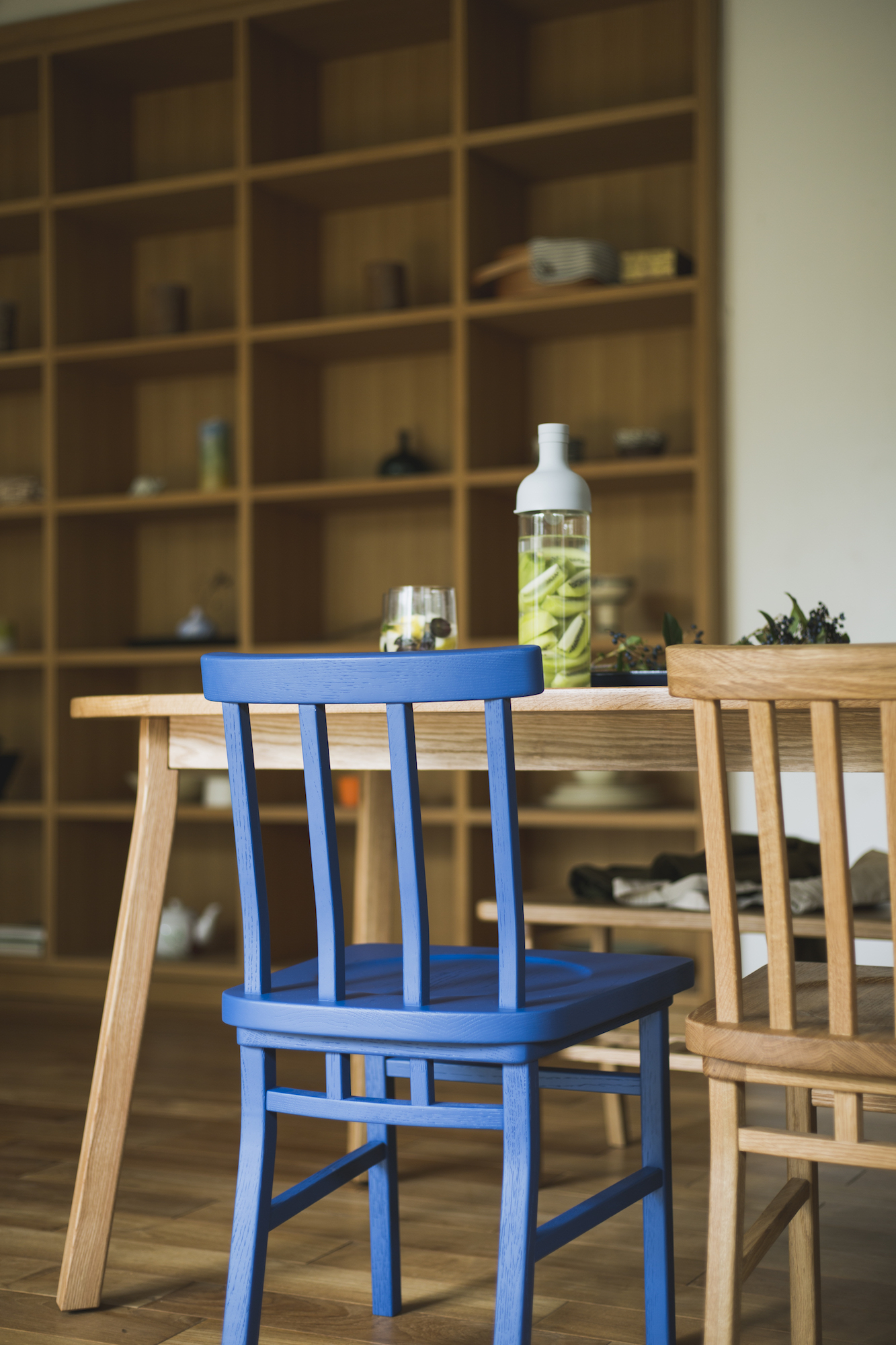 merge dining table round W1650 ナチュラル