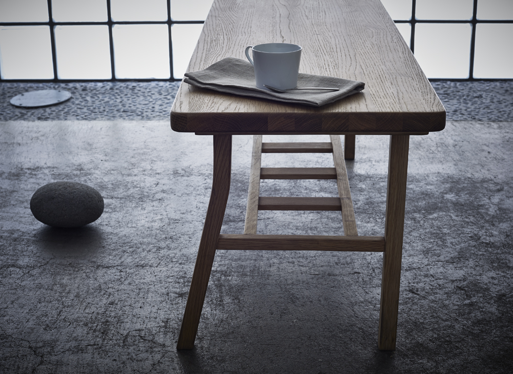 merge dining bench ナチュラル