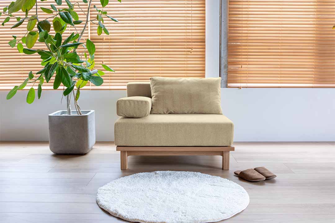 rect.unit sofa 1seater ブラック