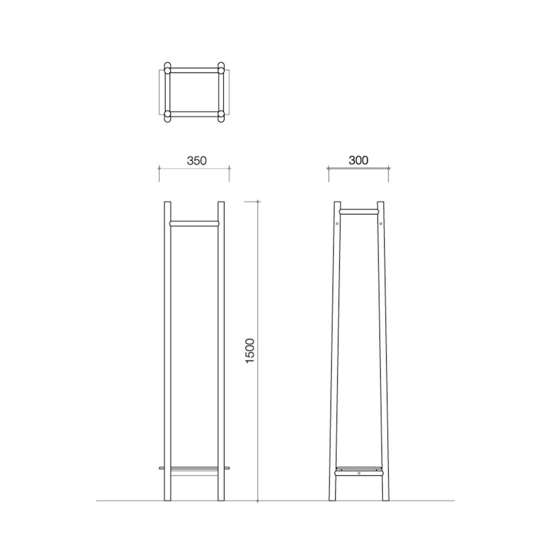 POLES COATRACK コンパクト
