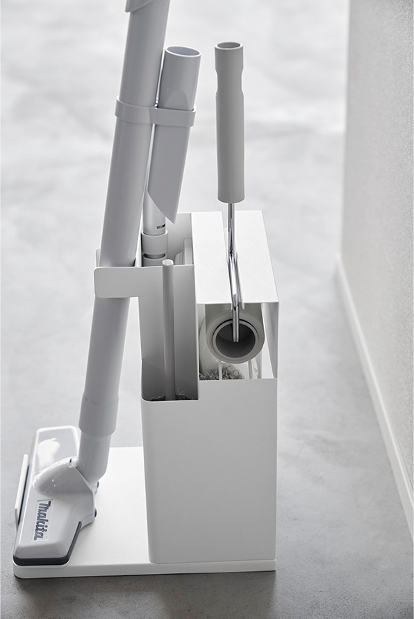 スティッククリーナー＆ツールオーガナイザー タワー ホワイト