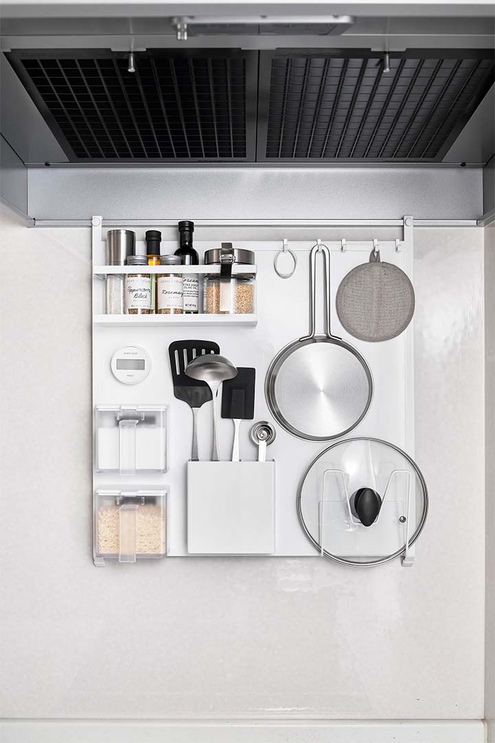 レンジフードスチールパネル タワー ホワイト