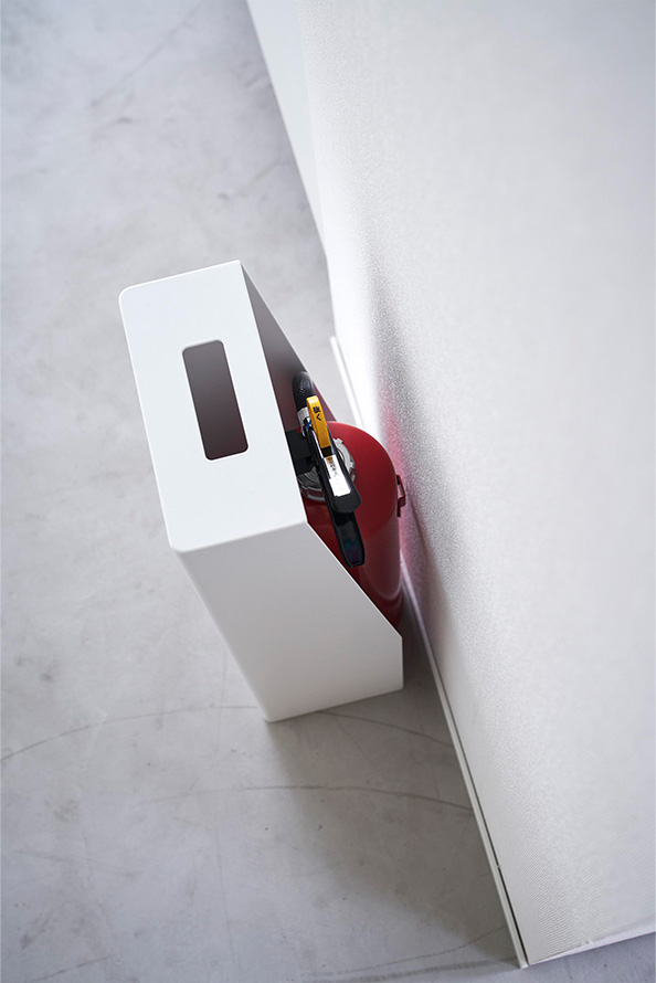 消火器スタンド タワー ホワイト