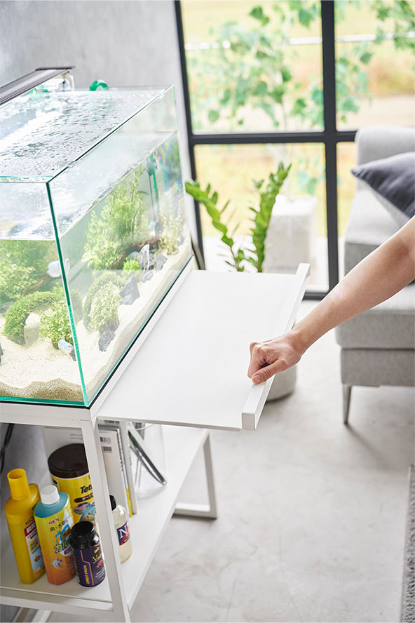 水槽ラック タワー ホワイト