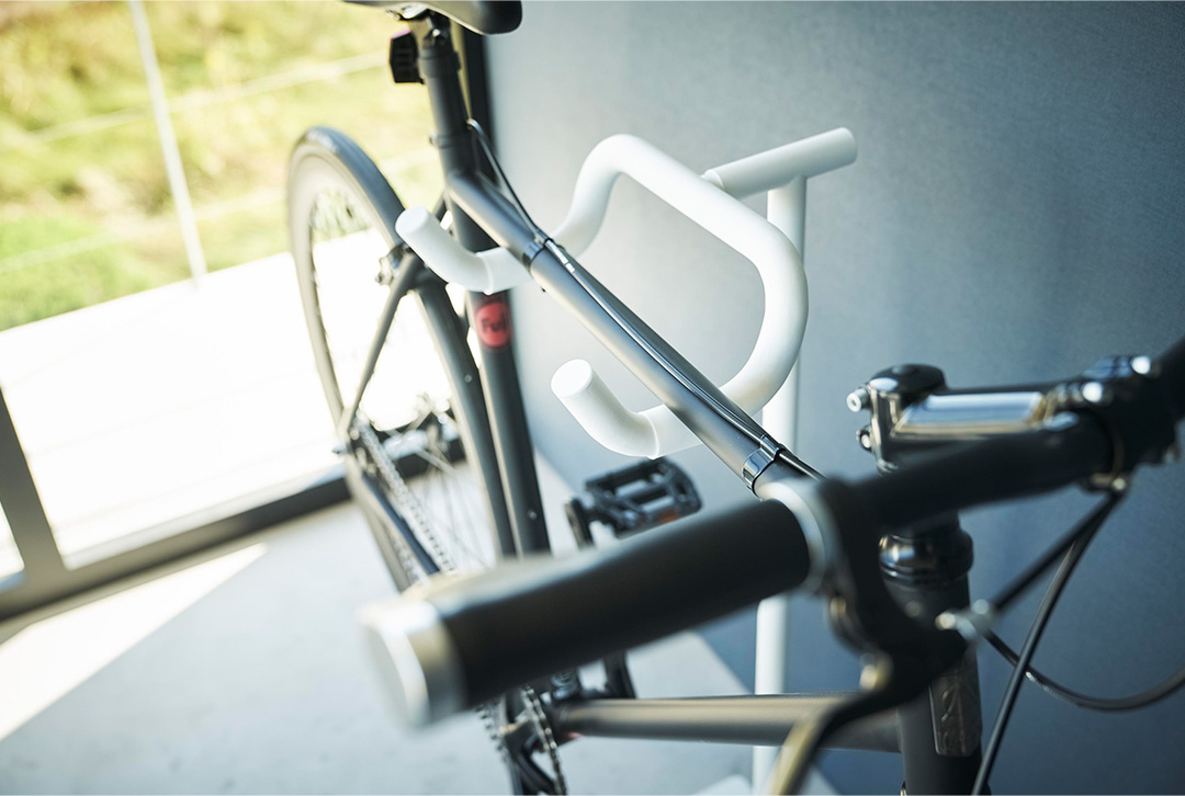 自転車スタンド タワー ホワイト