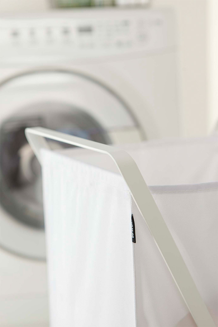 ランドリーバスケット タワー ブラック