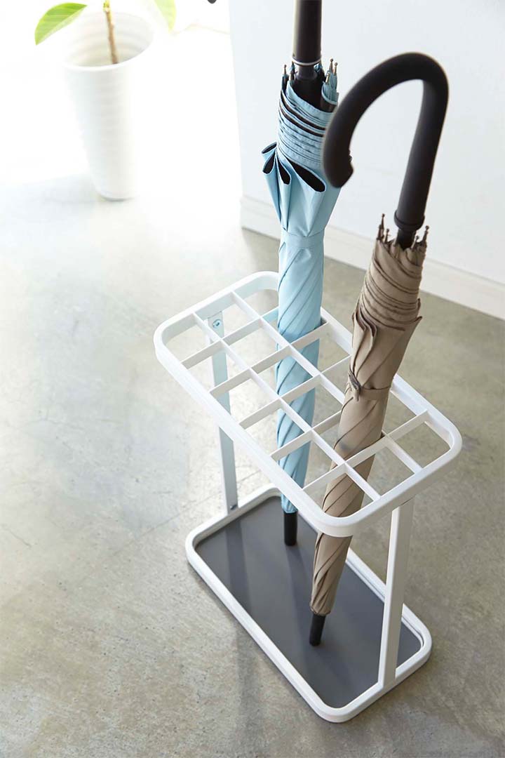 かさたて フレーム 18本用 ホワイト