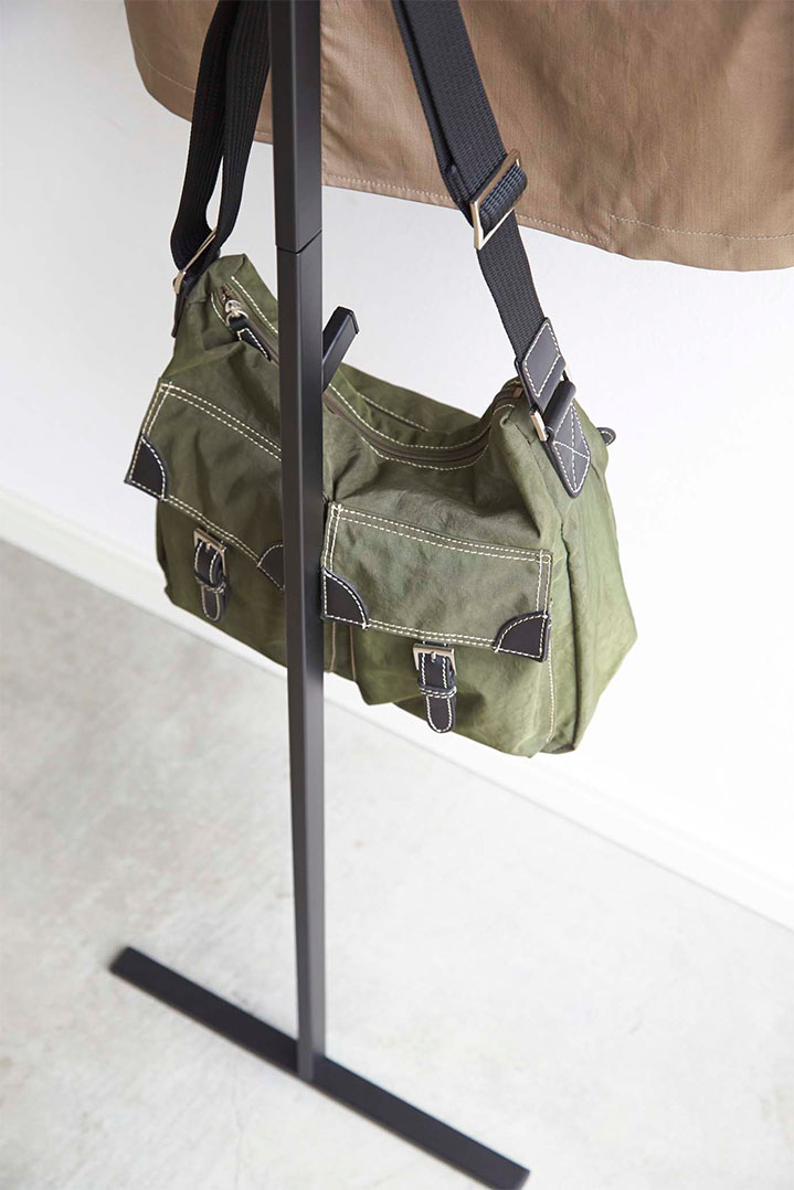 スリムコートハンガー ライン ホワイト