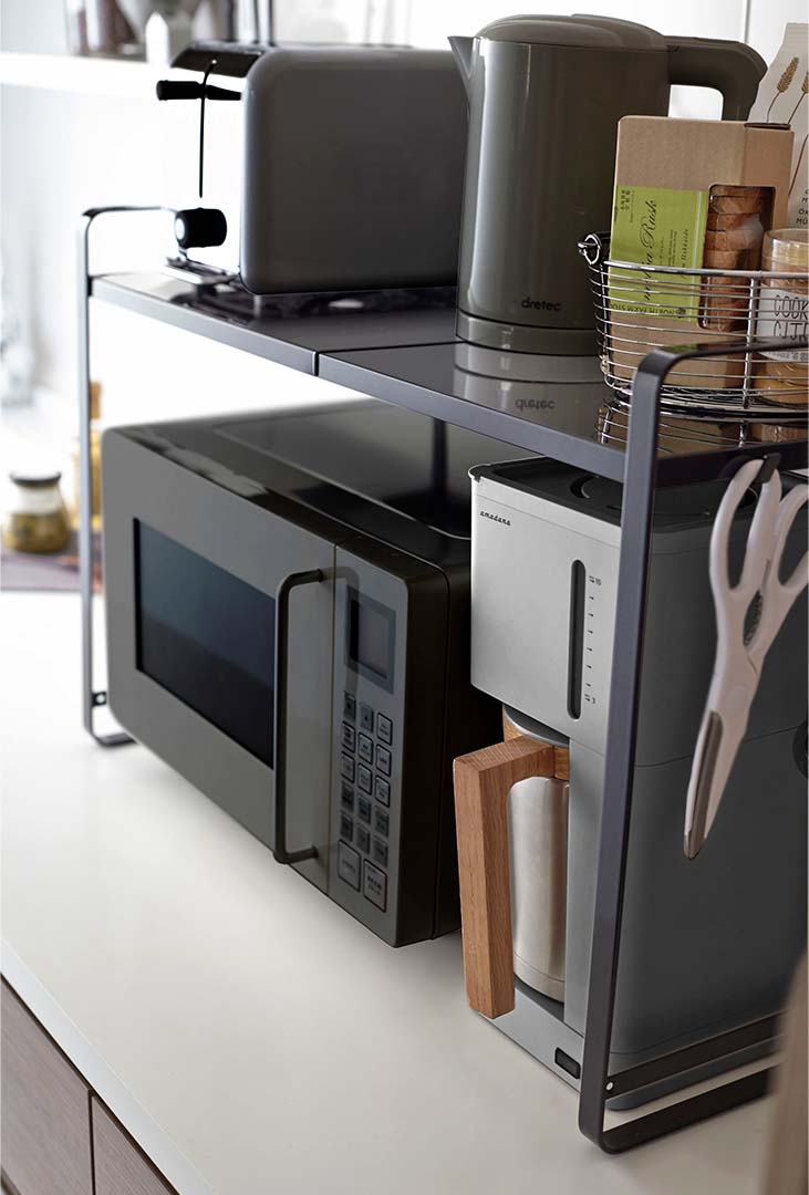 伸縮レンジラック タワー ホワイト