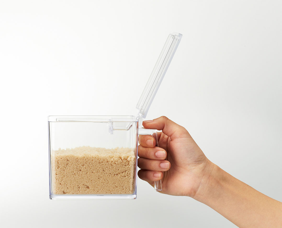 調味料ストッカー＆ラック タワー 3個セット ホワイト