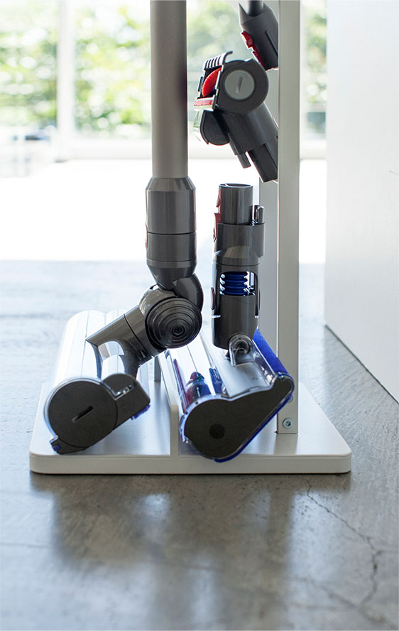 コードレスクリーナースタンド プレート ホワイト