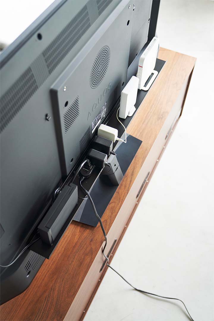 テレビ裏ラック スマート ワイド100 ブラック