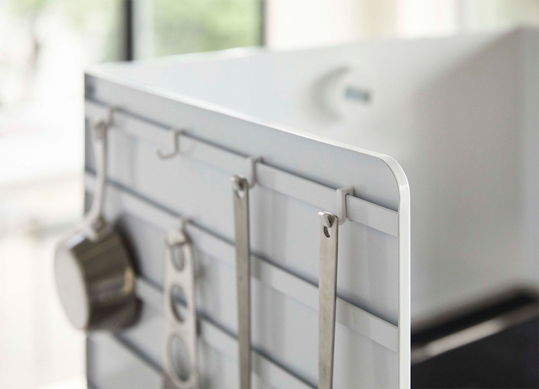 伸縮レンジガード タワー ホワイト