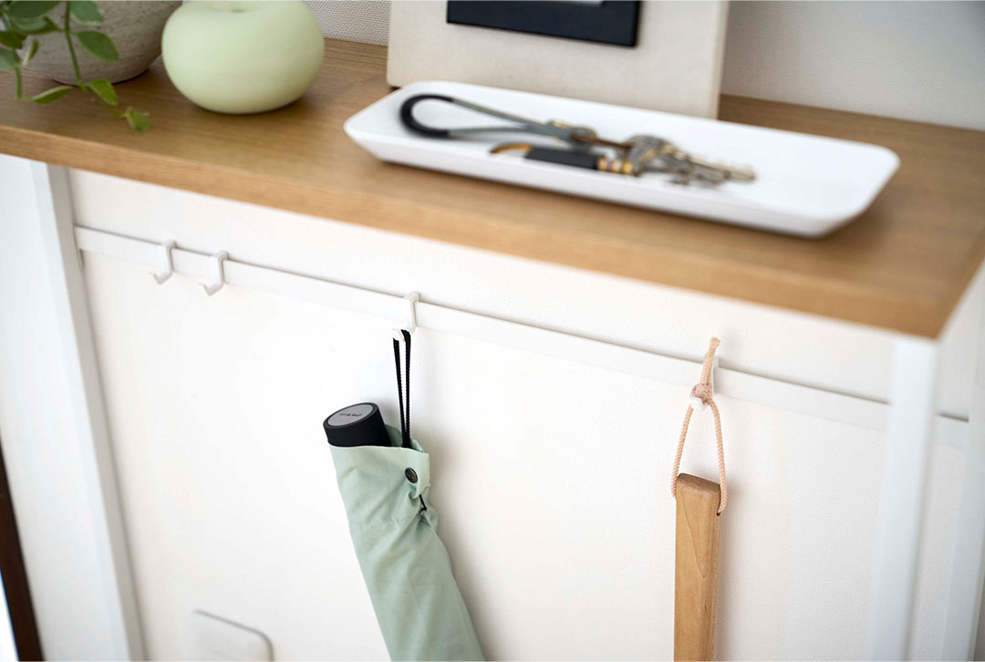 コンソールテーブル タワー ブラック