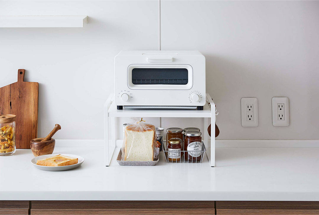 トースターラック プレート ホワイト