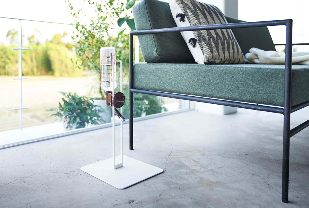 ペット用ボトル給水器スタンド タワー ブラック