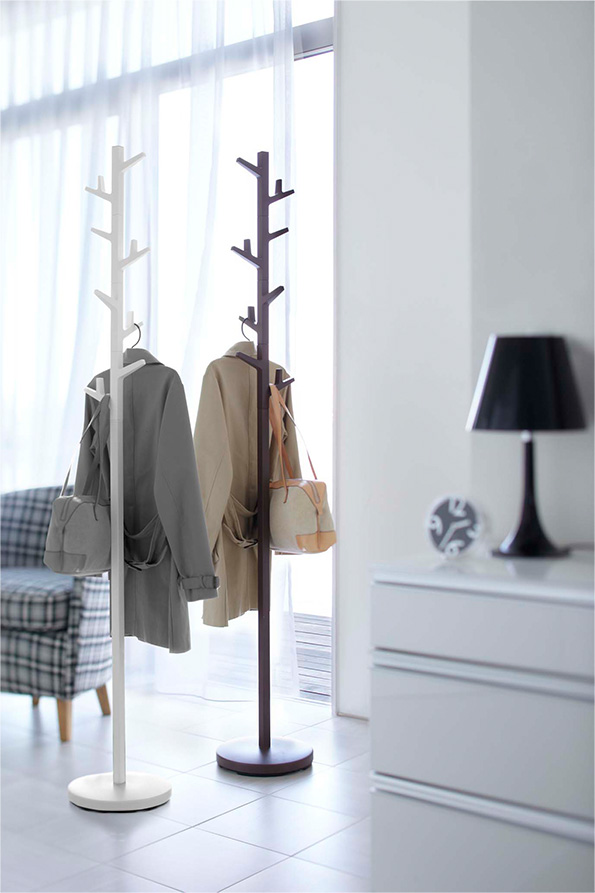 ポールハンガー ブランチ ホワイト