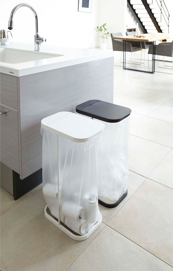 分別ゴミ袋ホルダー ルーチェ ホワイト