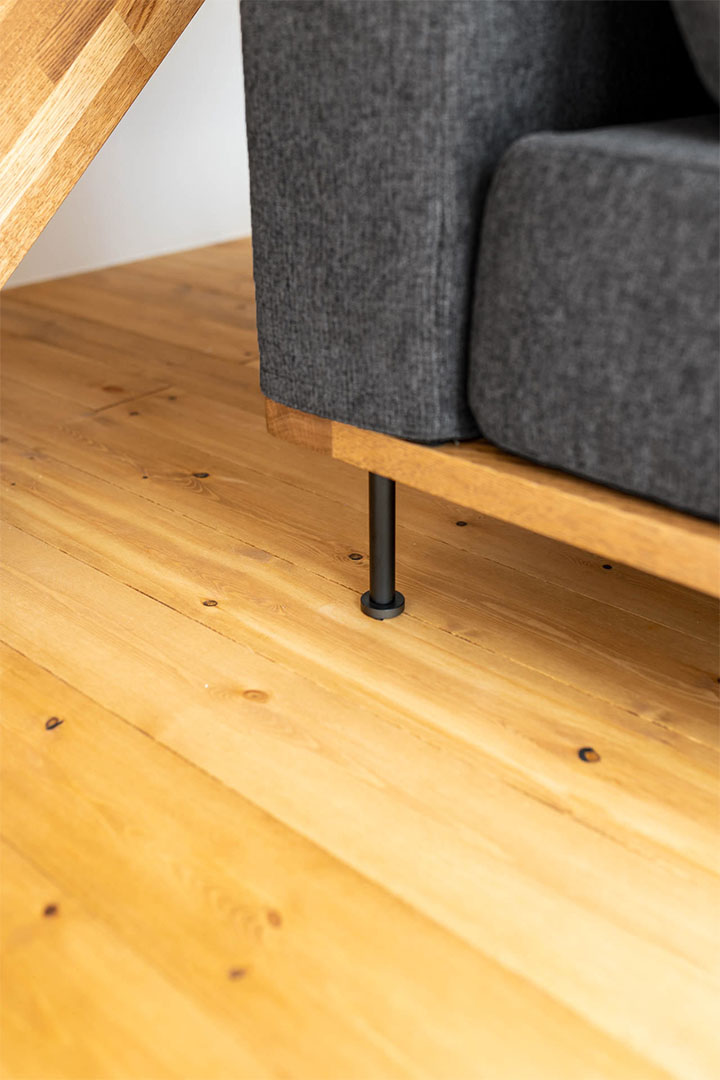 Mote.unit sofa wide ダークグレー