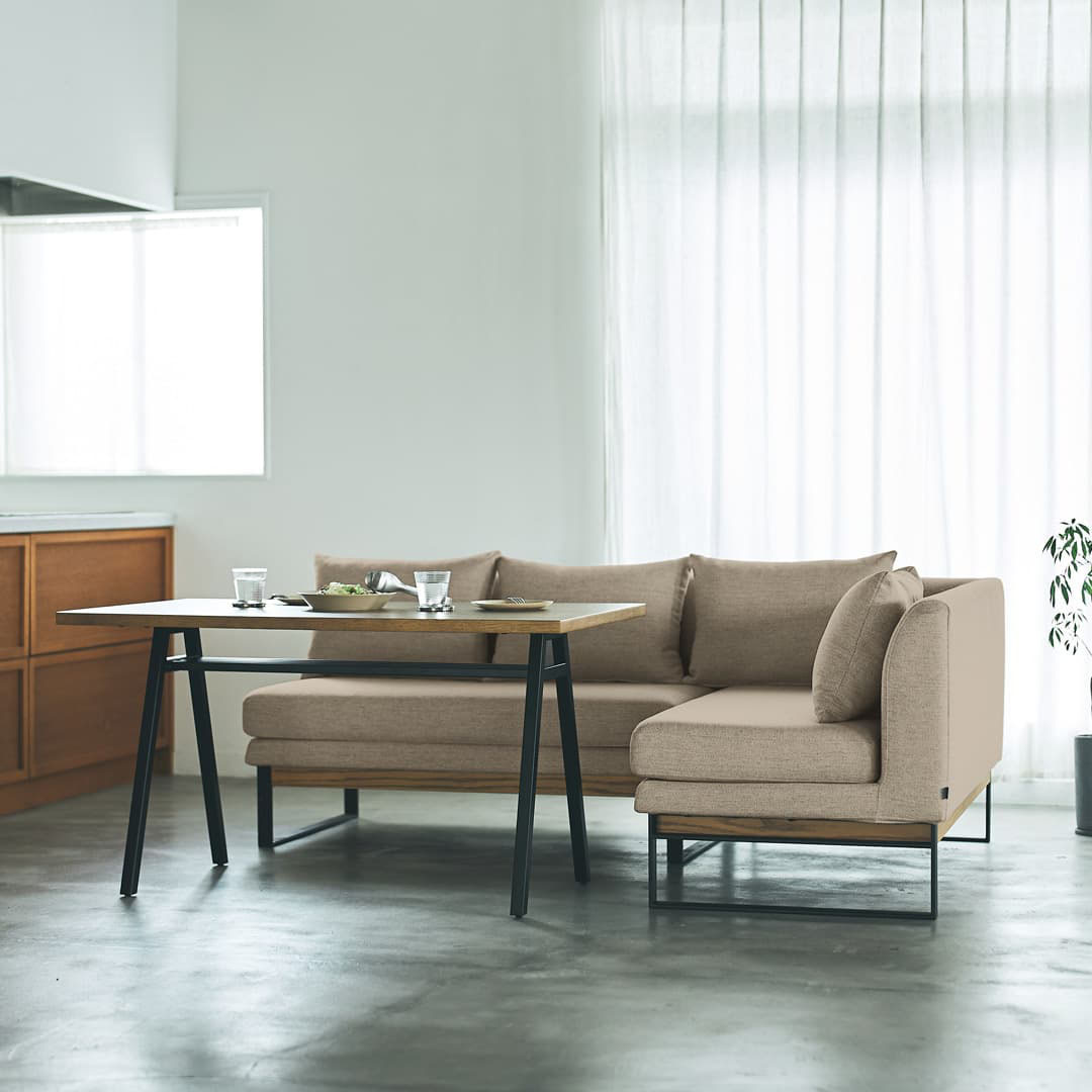 Tron living dining table ナチュラル