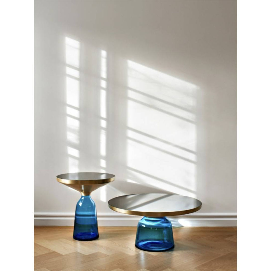 BELL COFFEE TABLE（脚カラー：アメジストヴァイオレット） 真鍮