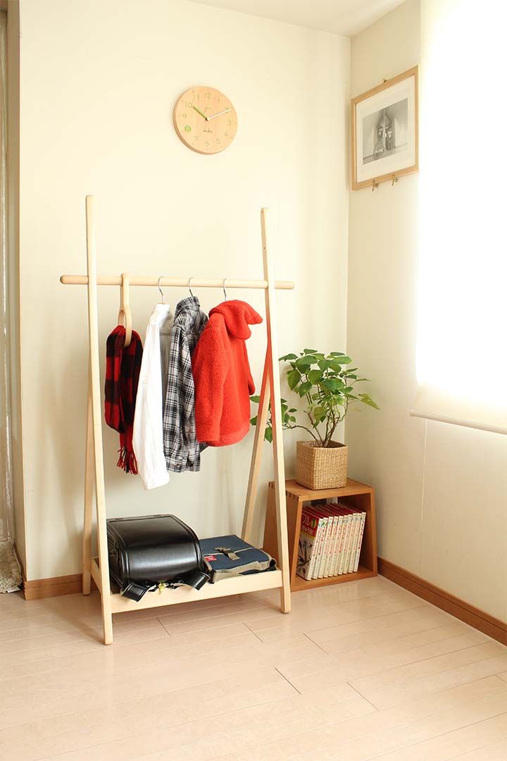 子どもラック メープル