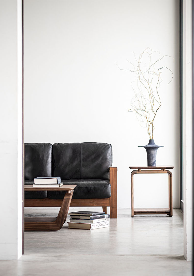 Koti サイドテーブル W500 ウォールナット