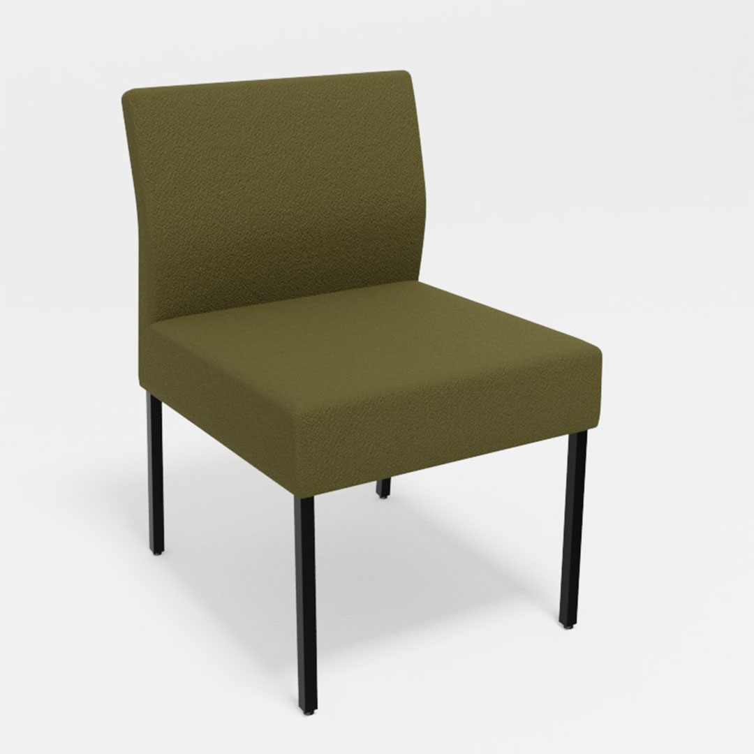 ロッタダイニングチェア肘なし（脚カラー：ブラック） ディナミカ9185