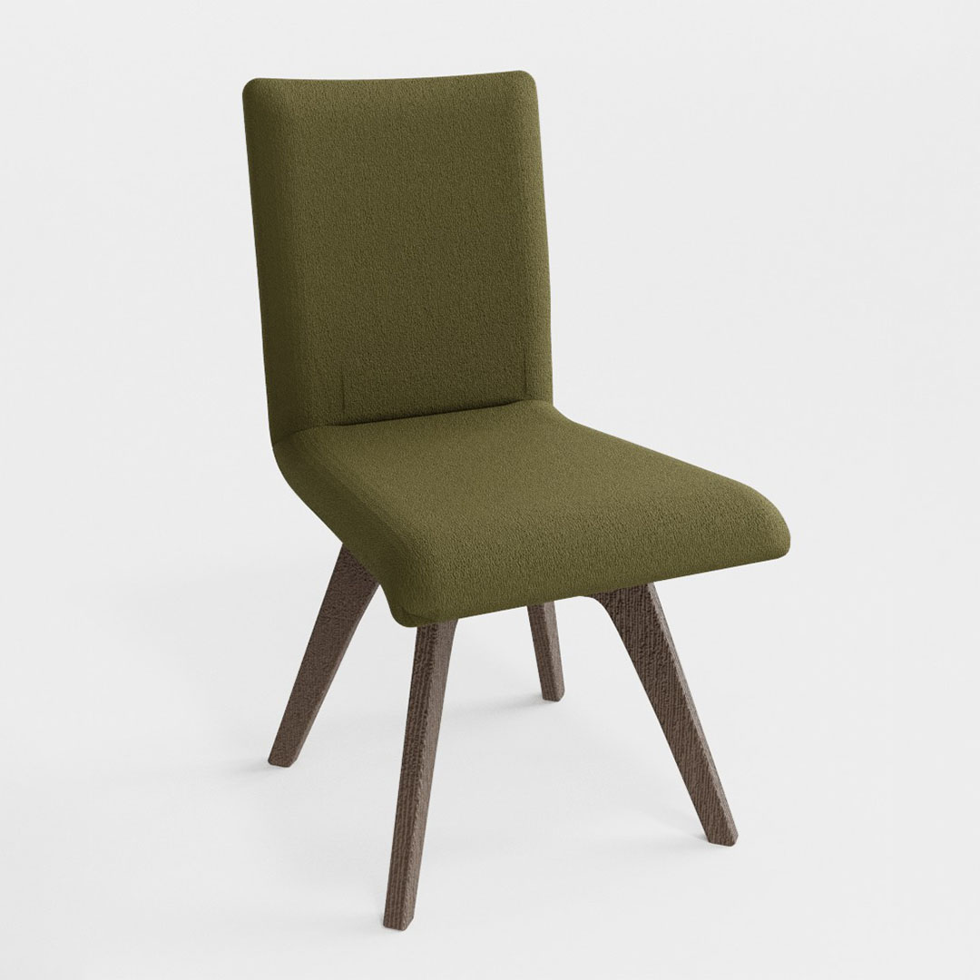 フィーノダイニングチェア固定木脚(脚カラー:CBBS) ディナミカ9196