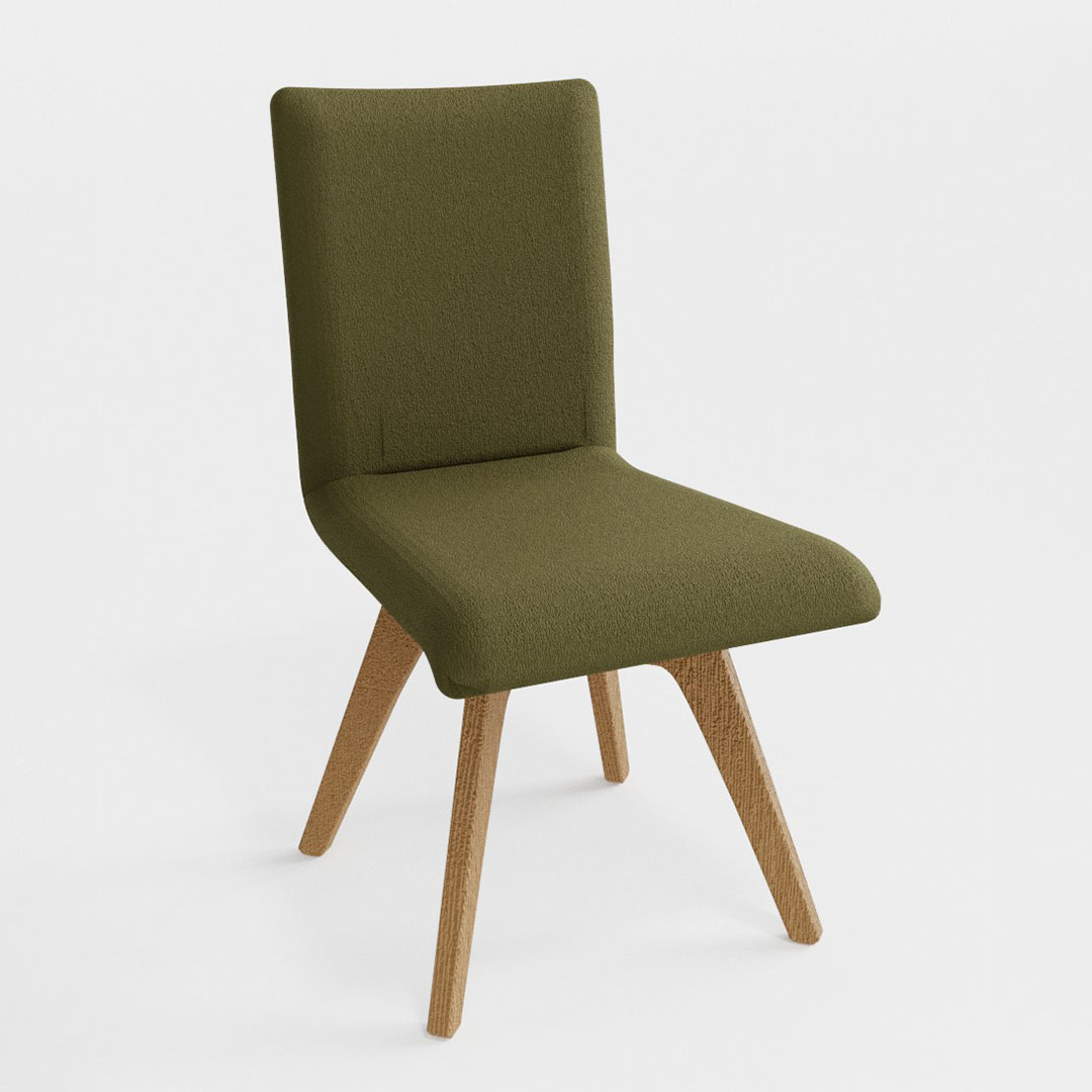 フィーノダイニングチェア固定木脚(脚カラー:CKOS) ディナミカ9196