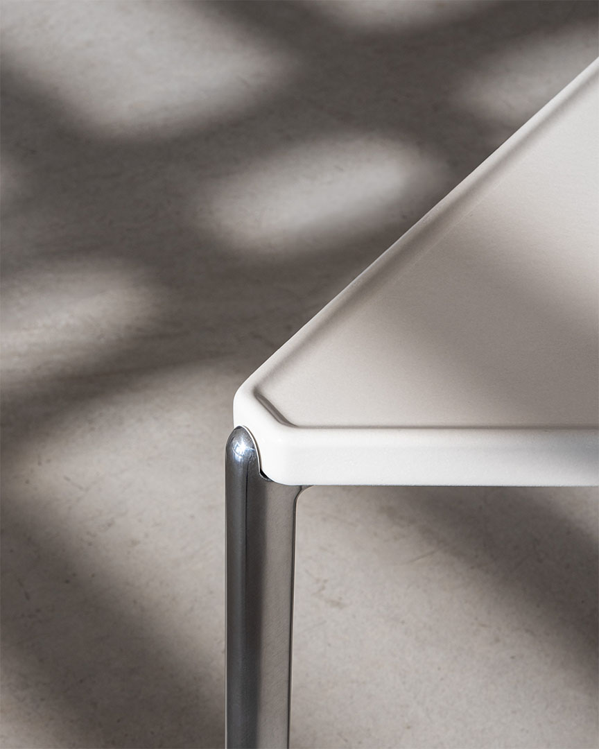 Tambour Concrete 菱形（脚カラー：ポリッシュ） グリーン