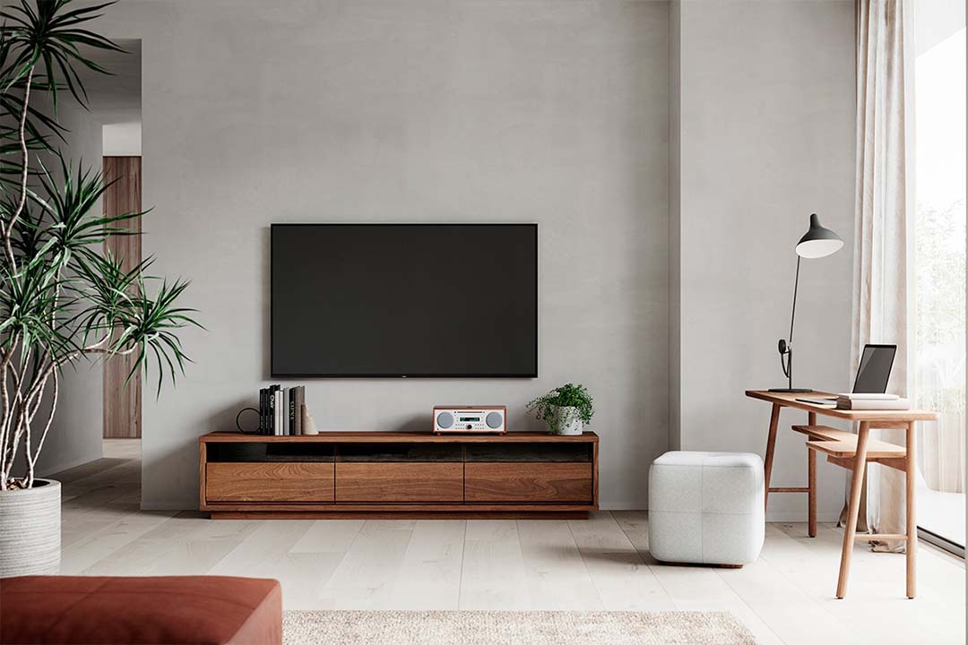 バス AVボード  W180 ウォールナット