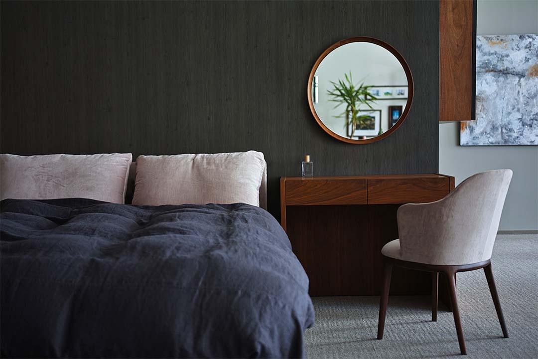 YU UC9 ダイニングチェア(脚カラー:ウォールナット) RANK4 DOMUS(トープ)