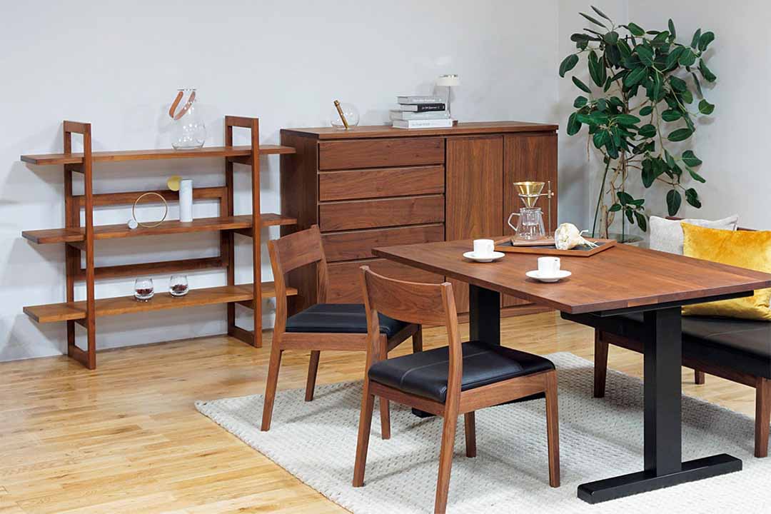 ワイルドウッド シェルフ ウォールナット