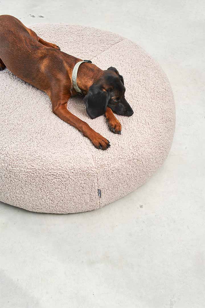 Senso Dog Pouffe ML Greige