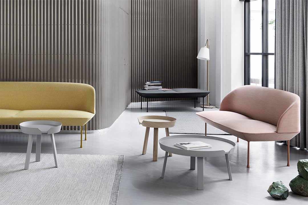 AROUND COFFEE TABLE / SMALL グレー