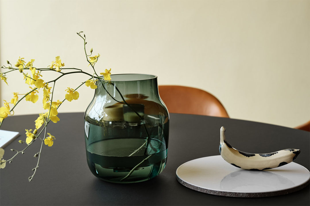 SILENT VASE / LARGE バーントオレンジ