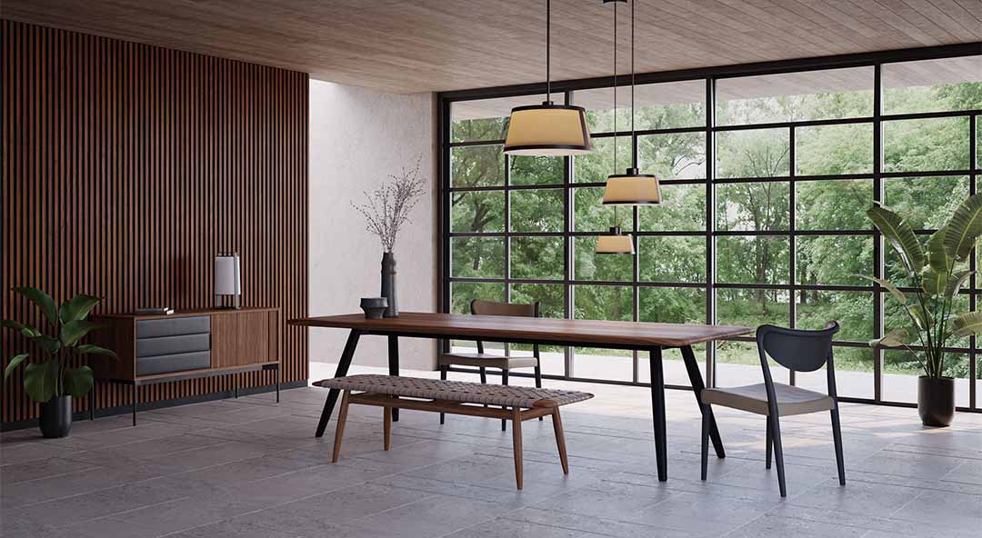 MO Dining Table W1650 ウォールナットNL