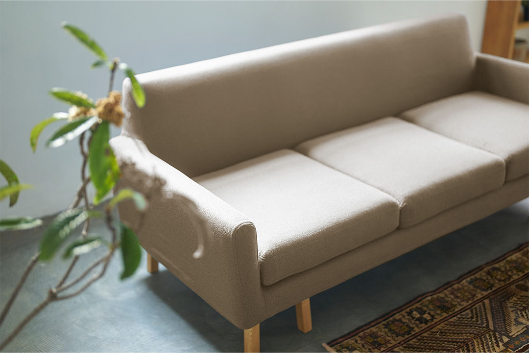 float sofa 3seater グレー