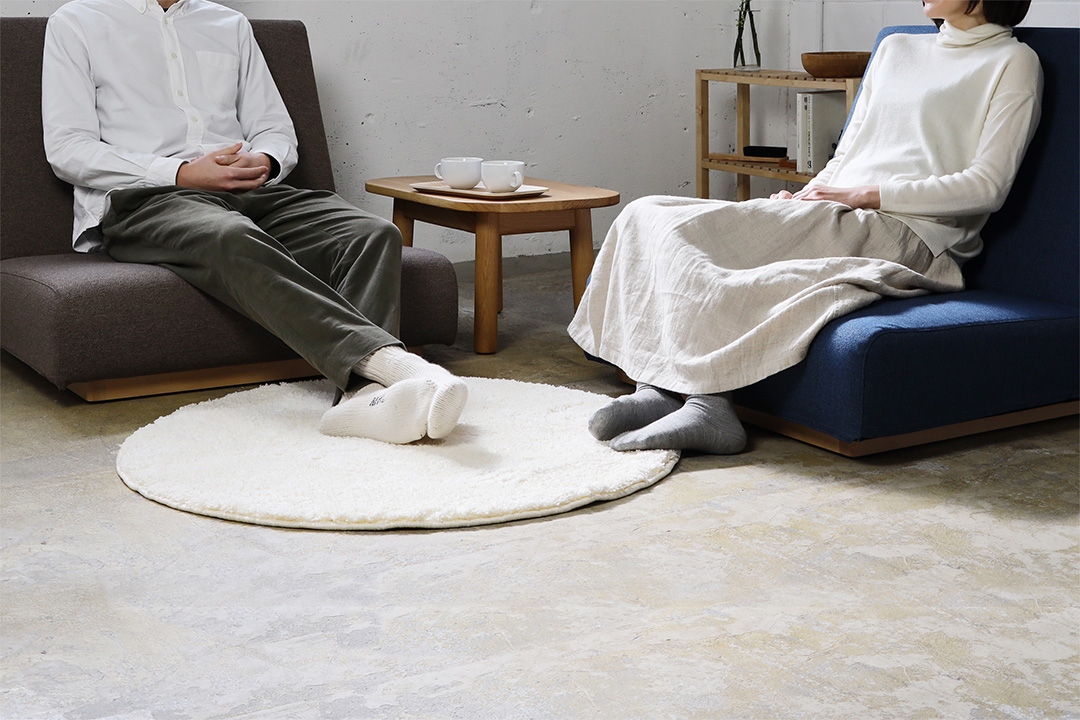 form low sofa 1seater ブルー