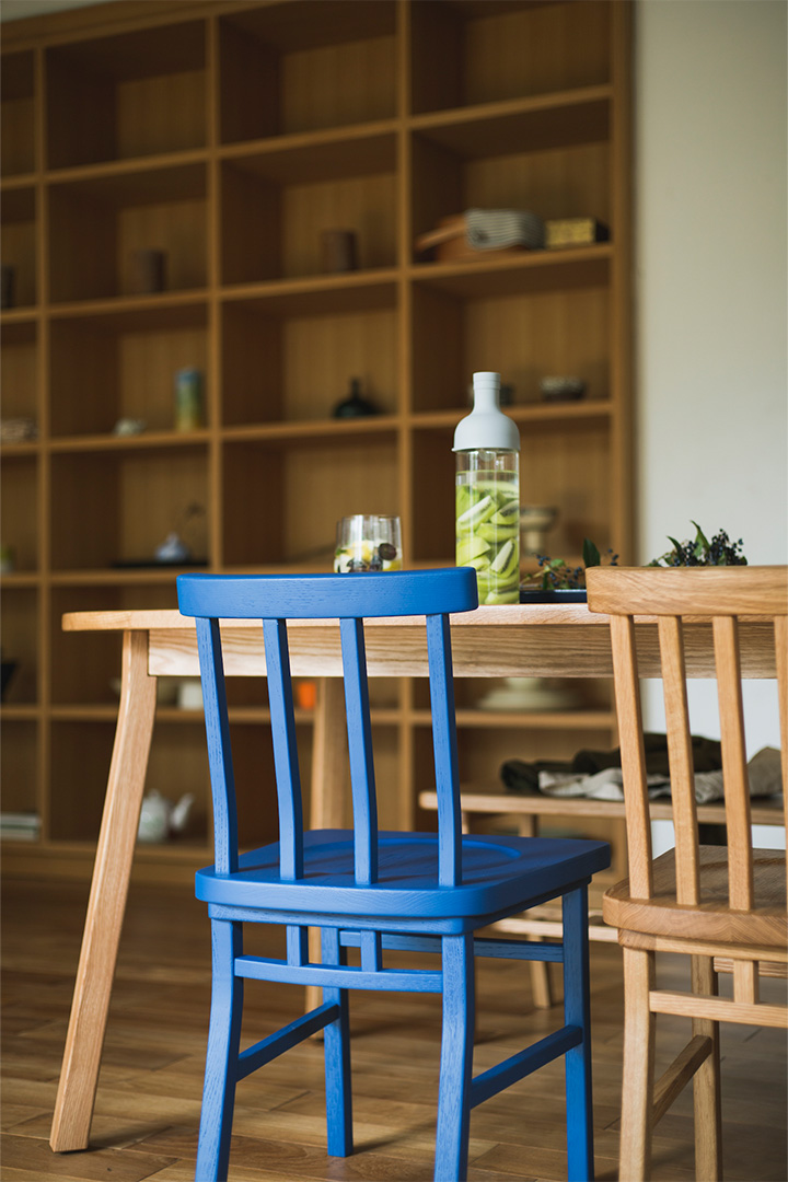 merge dining chair 4本背 ナチュラル