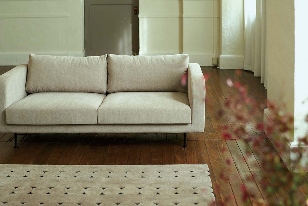 mons sofa 2seater ダークグレー