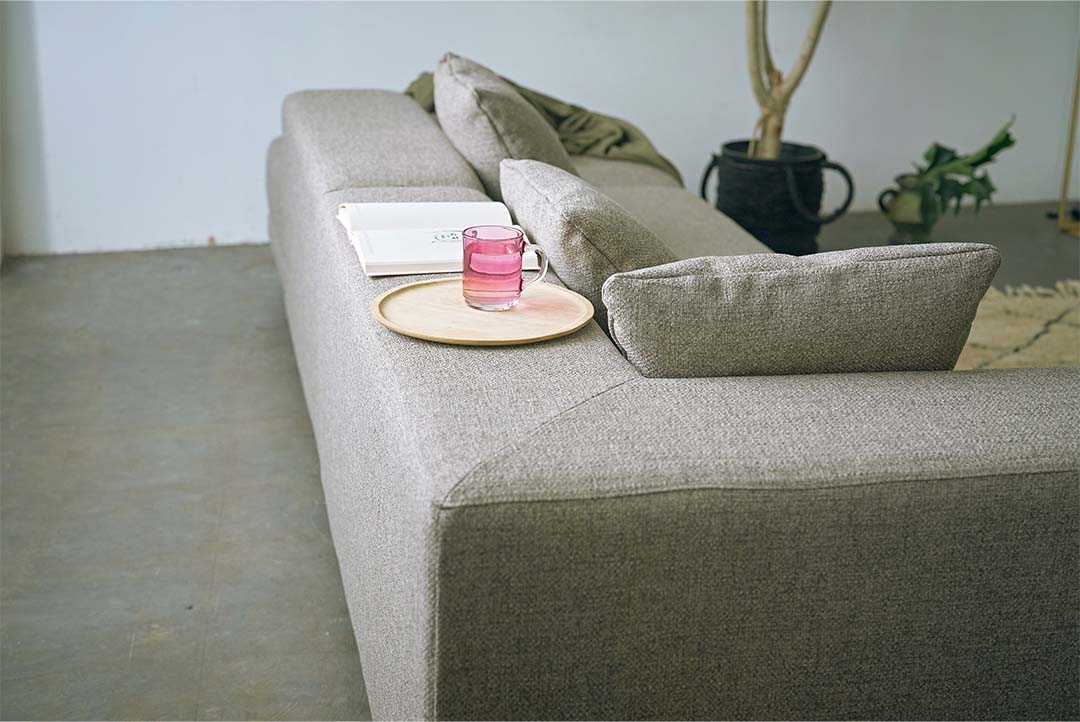 snug.unit sofa left arm ベージュ