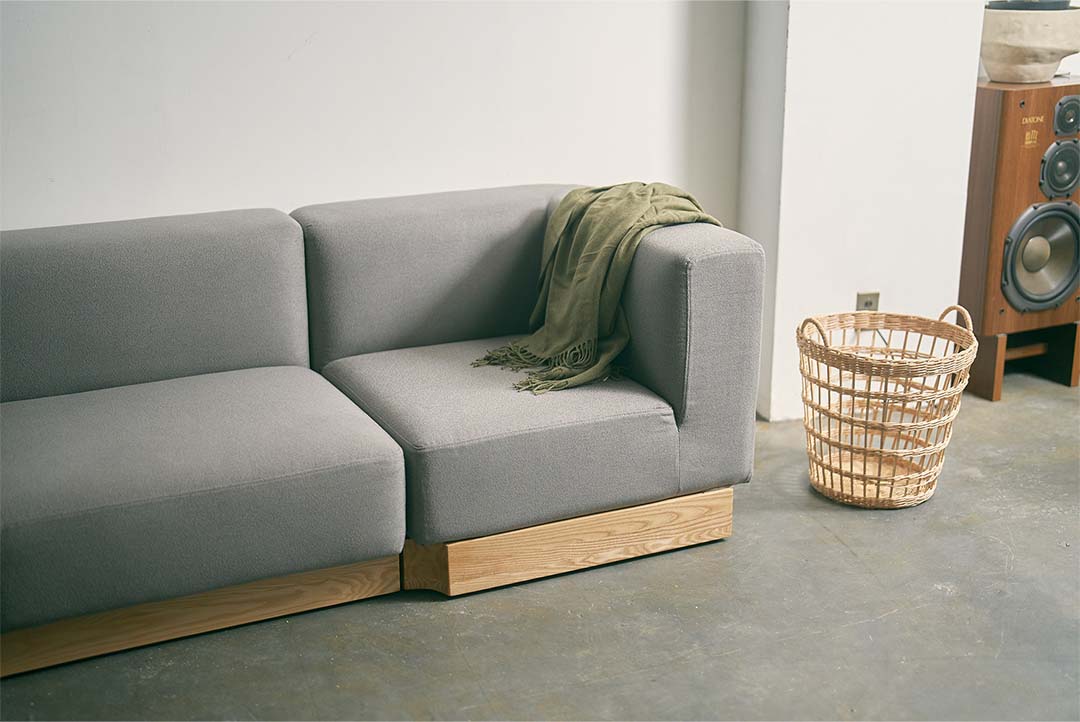 way.unit sofa ottoman ダークブルー