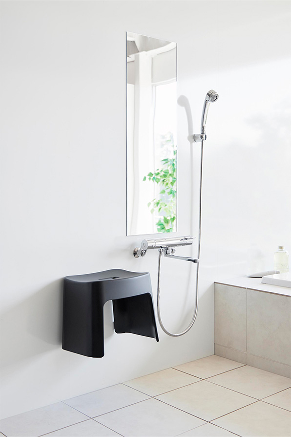 洗いやすいマグネット風呂イス タワー SH26 ホワイト