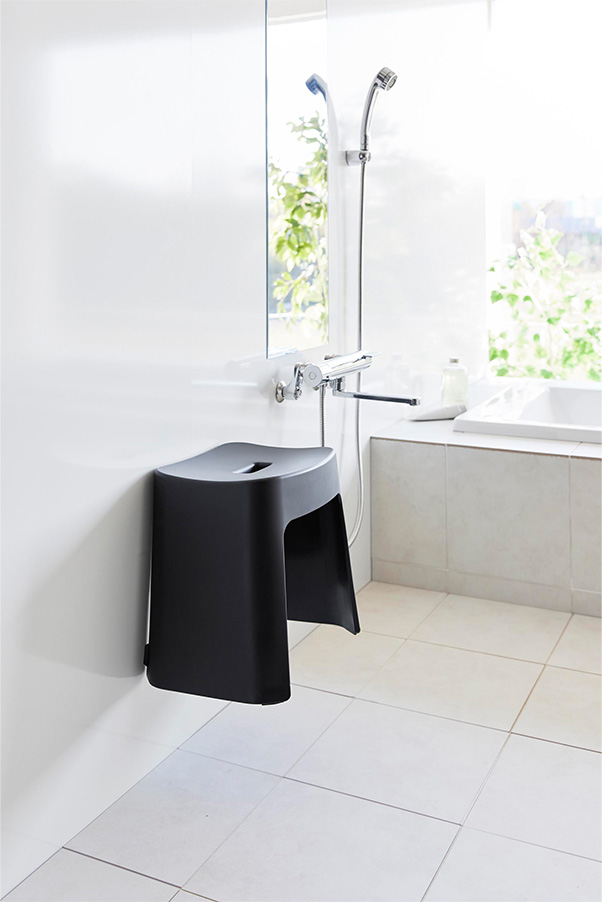 洗いやすいマグネット風呂イス タワー SH32 ブラック