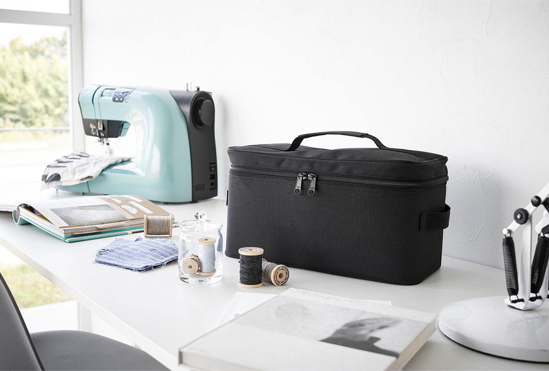 救急バッグ タワー 仕切り付き ライトグレー