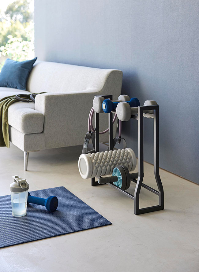 ダンベルラック タワー ホワイト