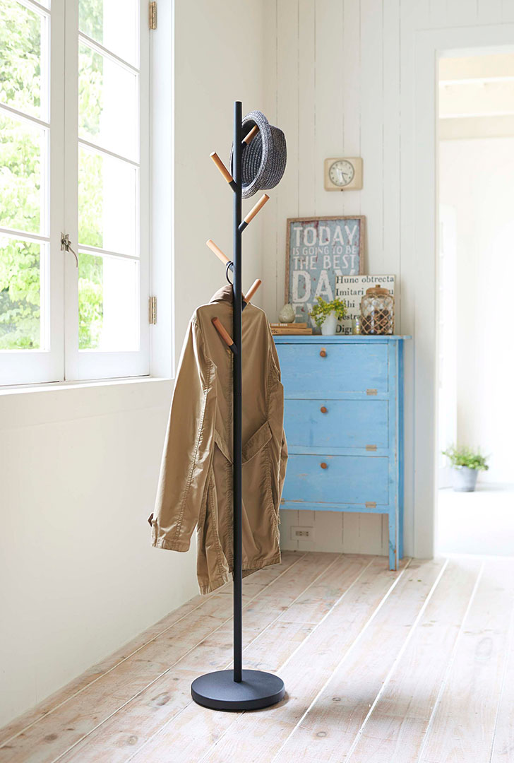 ポールハンガー プレーン ブラック