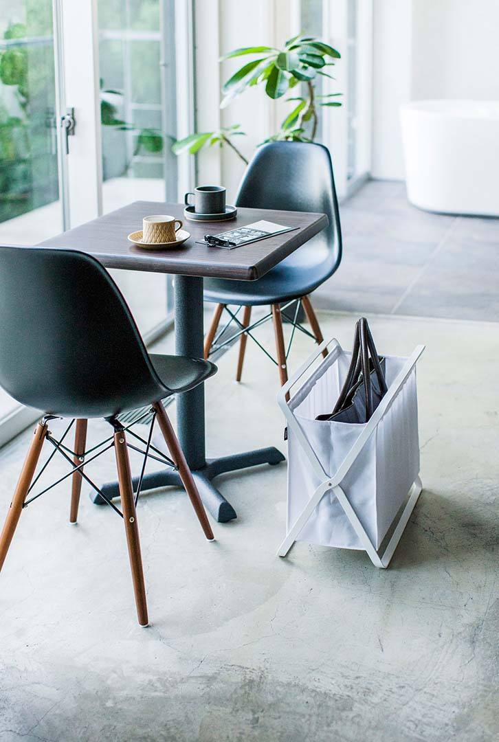 手荷物収納ボックス タワー ホワイト